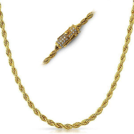 No Fade Miami Cuban Chain Stainless Steel 14MM