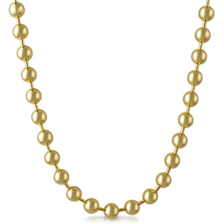 Black & White Segmented Gold Bling Bling Chain
