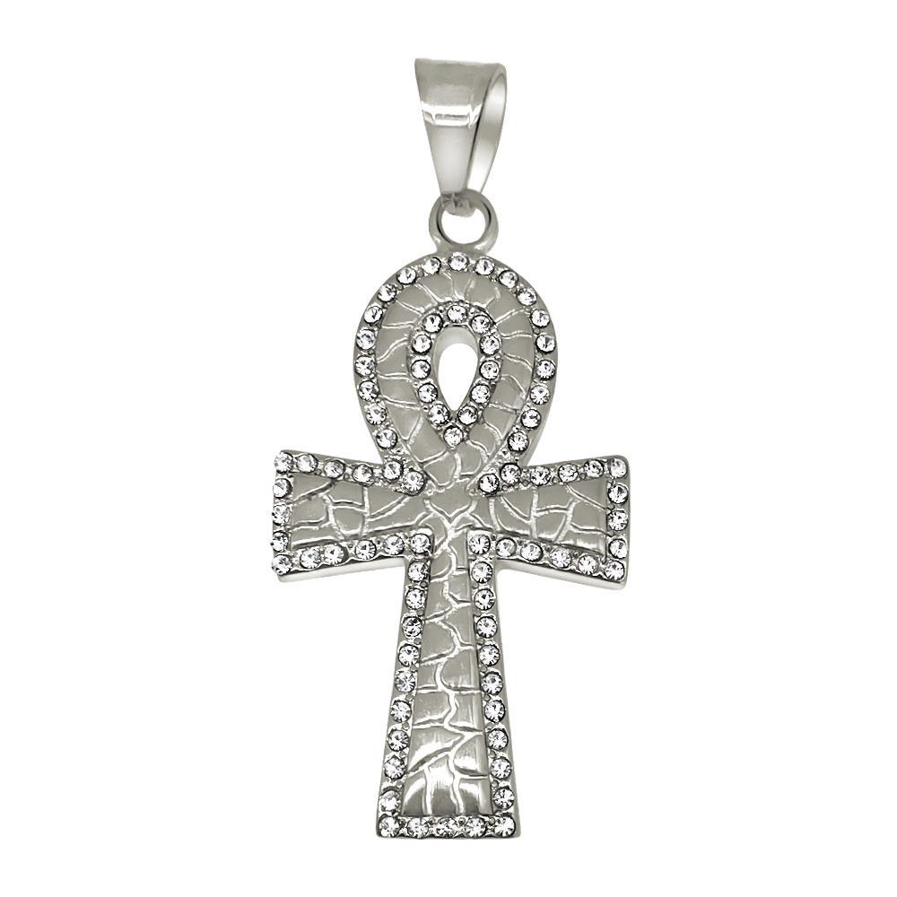 Ankh Cross Stainless Steel Pendant