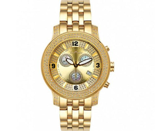 Joe Rodeo Diamond Watch Gold Micron 1.50ct 2000 Series