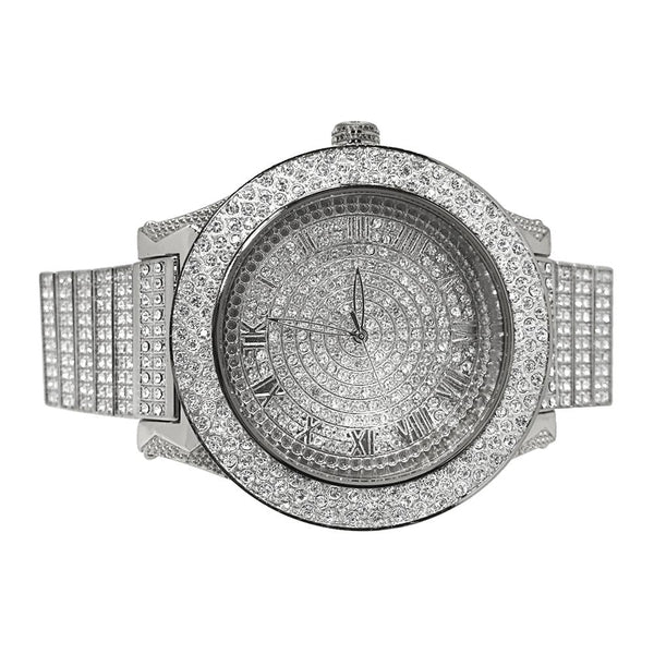 Bling Bling CEO Rhodium Hip Hop Watch