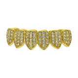 Bling Bling CZ Gold Hip Hop Grillz Bottom Teeth