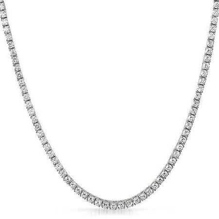 Bullet Stainless IP Gold Steel Chain Necklace 3MM
