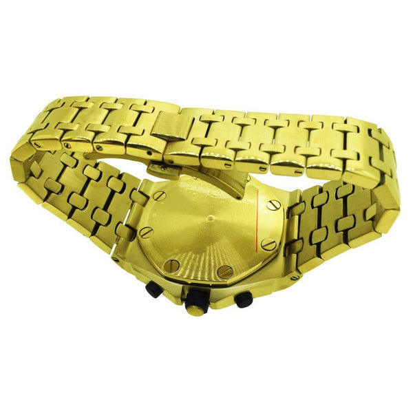 Amazing Bling Bling Silver Hip Hop Watch