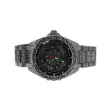 Black Unique Bling Bling Watch Bracelet Set