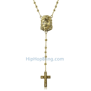 Iced Out Rosary Necklaces From Bling Blowout Can Max Out Your Swagger