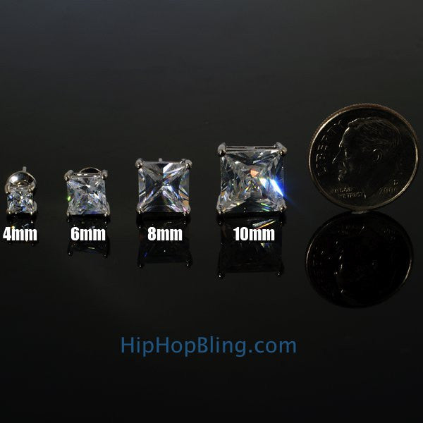 Roll In Brand New Iced Diamond Earrings For Less From Bling Blowout