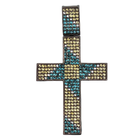 F Initial Bling Bling Pendant
