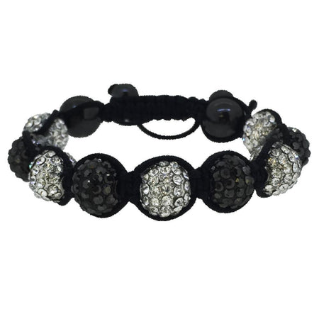 2 Row Iced Out Bracelet Rhodium Bling