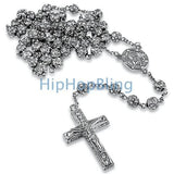 Platinum Style Totally Bling Rosary Chain