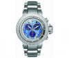 Pearl Blue Dial Razor Joe Rodeo Watch 4.00ct