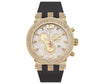 Joe Rodeo 5.00ct Diamond Watch Broadway Gold Micron Pearl Dial