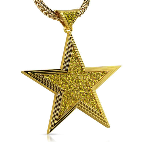 Hip Hop Super Star Lemonade Bling Pendant