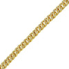 6MM Miami Cuban IP Gold Steel Bracelet Triple Lock