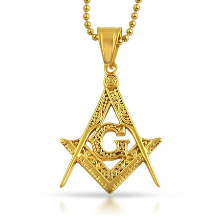 Total Bling Gold Jesus Piece Pendant