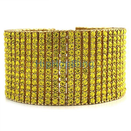 Lemonade 4 Row Gold Bracelet