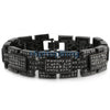 Crazy Ballers Black Bling Bling Bracelet