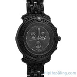 Custom Sport Black Bling Bling Watch