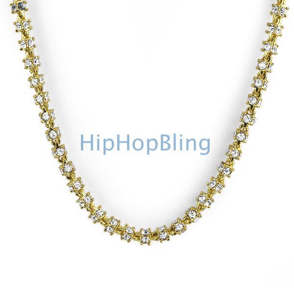 3D Gold Bling Bling Chain