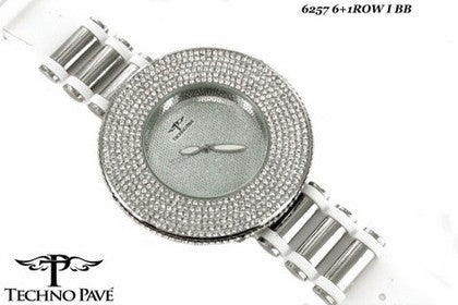 Ice Plus Digital Genuine Diamond Watch White