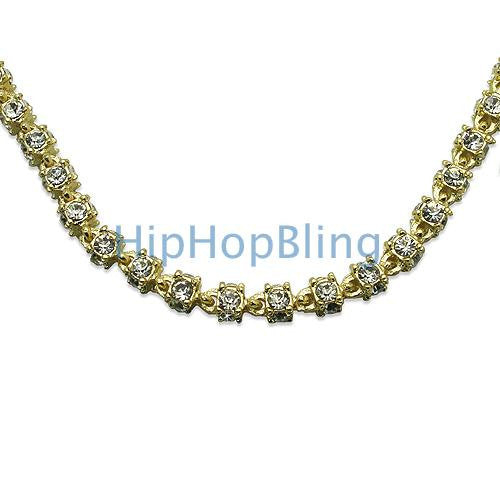 3D Gold Bling Bling Chain