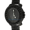 Big Rocks Black Bling Bling Watch & 6 Row Band