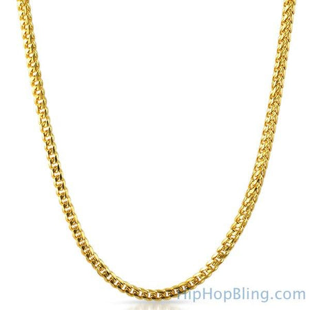 3MM Rope Chain Rose Gold Stainless Steel