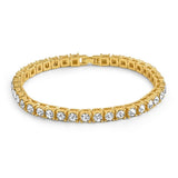 1 Row Bling Bling Tennis Bracelet Gold