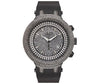 6.50ct Diamond Dome Bezel Black Joe Rodeo Watch Master