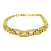 3D Box Link Rhodium Hip Hop CZ Bling Bling Chain