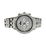 1.00cttw Diamond Hip Hop Watch IceTime Stainless Steel