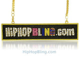 HipHopBling.com Logo Gold Hip Hop Jewelry