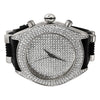 Full Bling Dial and Triple Bezel Icey Watch Silver