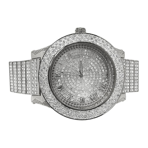 Bling Bling CEO Rhodium Hip Hop Watch