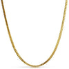 Franco Chain 2.5MM Gold Stainless Steel
