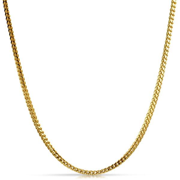 Franco Chain 2.5MM Gold Stainless Steel