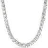 8MM CZ Stainless Steel Bling Bling 1 Row Tennis Chain