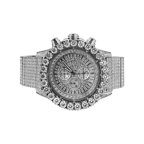 Monster Bling CZ Stainless Steel iced Out Watch