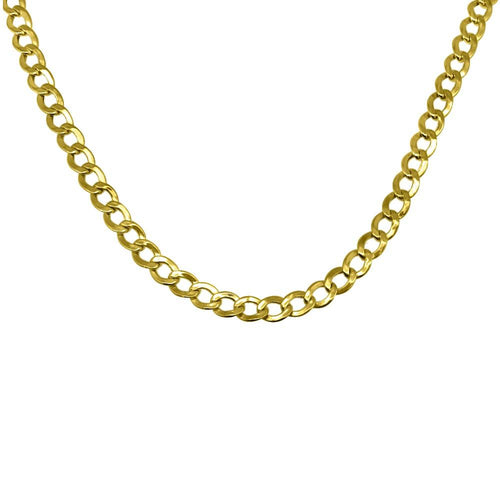 10K Yellow Gold 3MM Cuban Chain