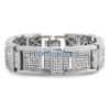 Fresh Rhodium Iced Out Bracelet