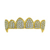 Bling Bling Grillz CZ Vampire Gold Top Teeth