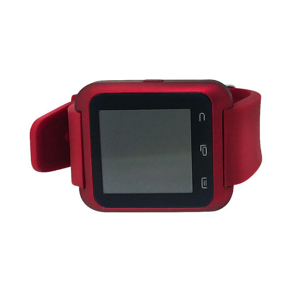 Touch Screen Red Smart Watch