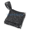 Kite Super Iced Out Black on Black Pendant