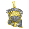 Jesus Mask Gold Pendant