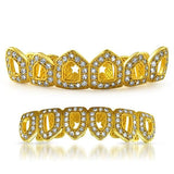 Bling Bling Grillz 6 Open Gold Teeth Set