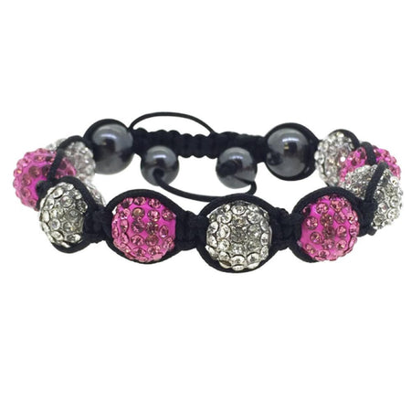 12mm 7 Ball Bling Bling Disco Ball Bracelet