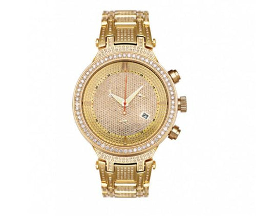 Golden Joe Rodeo Watch Master 5.20ct Diamond Bezel & Band