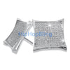 1.00 Carat Diamond Kite Micro Pave Earrings 10K White Gold