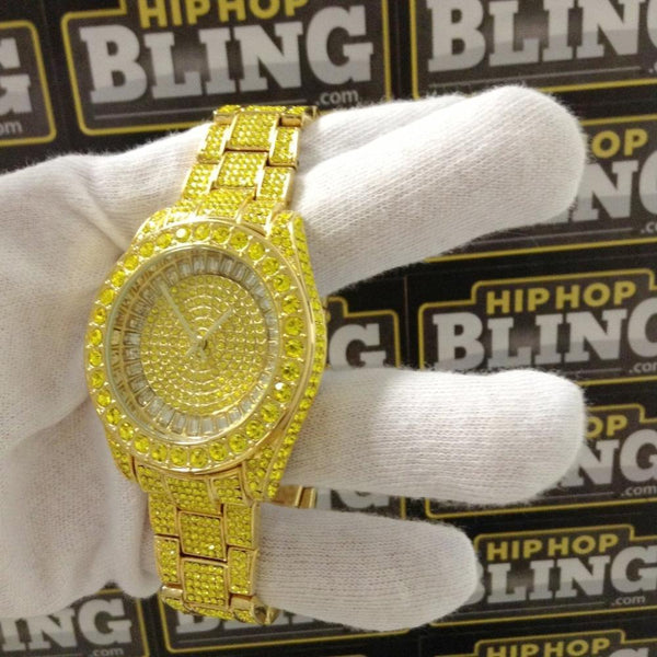 Bling Bling Canary Custom Watch 41MM