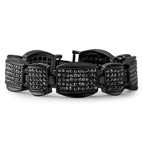 Classic Bling Black Hip Hop Bracelet